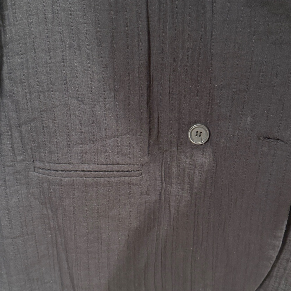 Daniel Rainn Black Women's Blazer with Patterned Lining - Picture 9 of 9